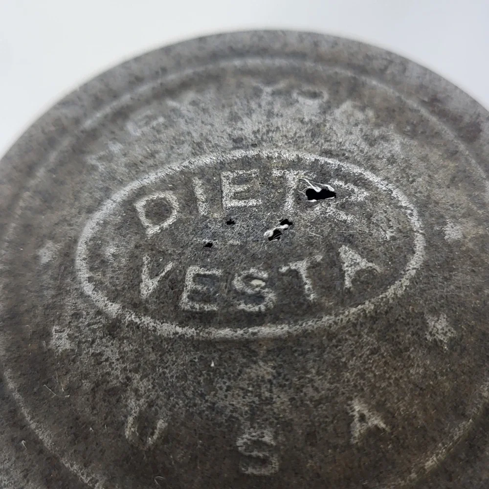 Dietz Vesta Railroad Lantern New York Central Vintage Kerosene Clear Globe USA